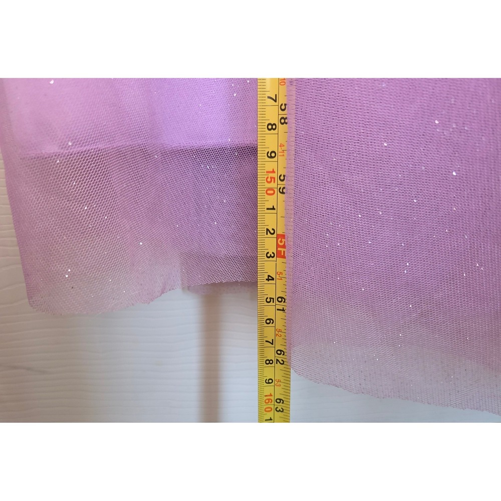 City Triangles Lavender Tulle Formal‎ Dress Floral Lace Waist Maxi Gown 9 Fairy - Picture 13 of 13